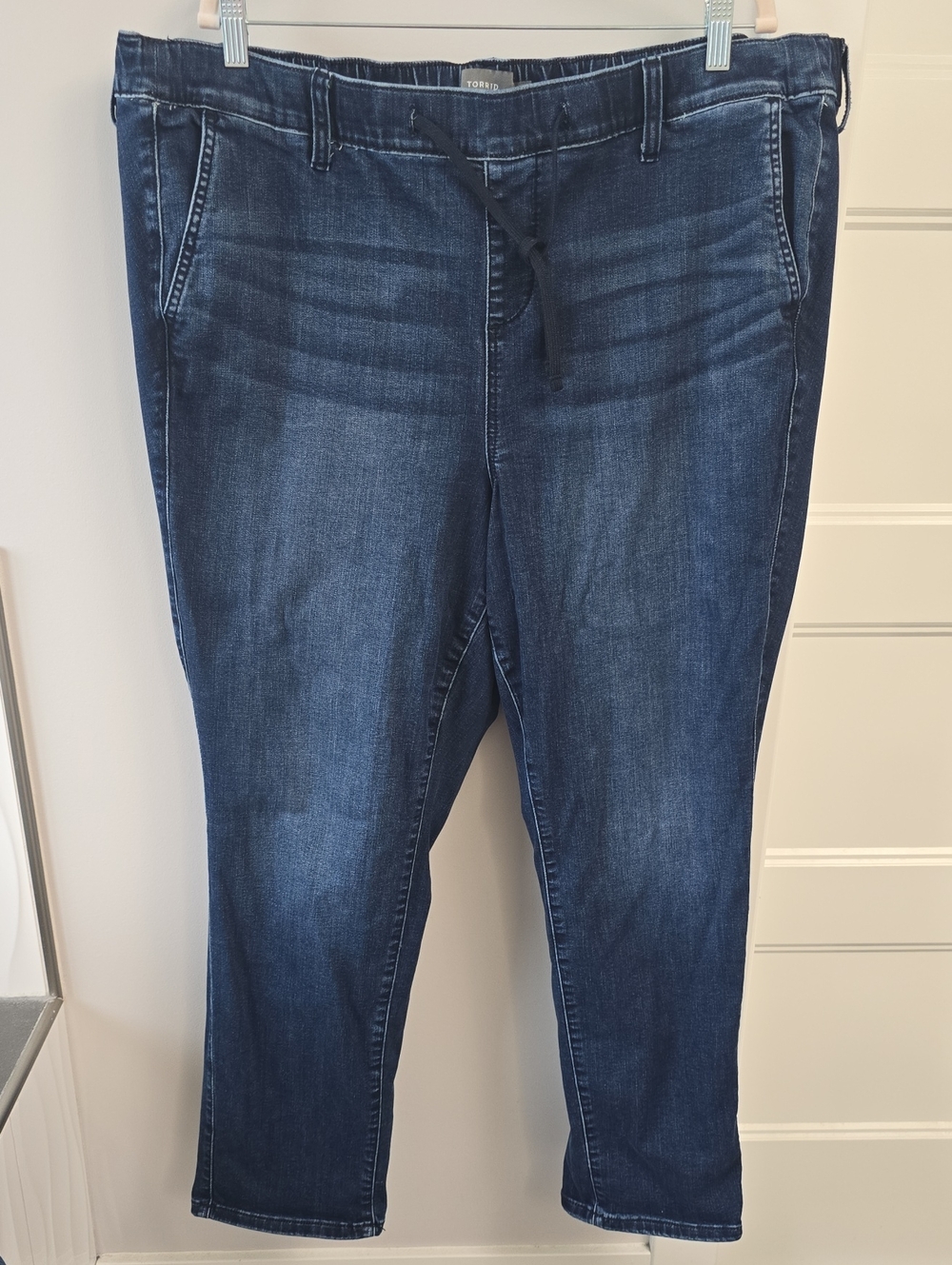 torrid Indigo Pull-On Slim Jeans